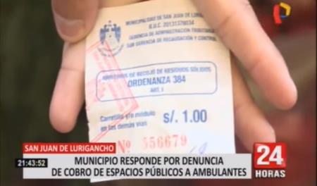 Más de mil quinientos ambulantes informales pagan diario un sol