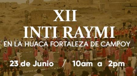 Inti Raymi en la Huaca Fortaleza de Campoy