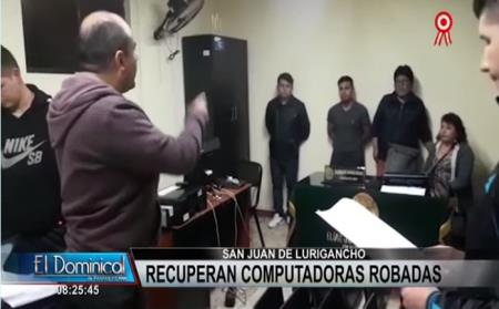 SJL: Capturan delincuentes que asaltaron casa de apuestas