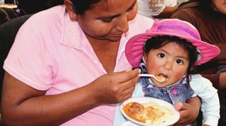 Perú, batalla contra la anemia