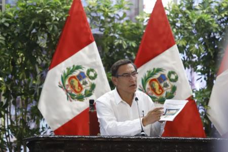 Perú reporta cuatro muertes por coronavirus COVID-19 informó presidente Vizcarra en conferencia de prensa