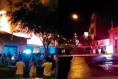 Incendio cobró la vida de un adulto mayor