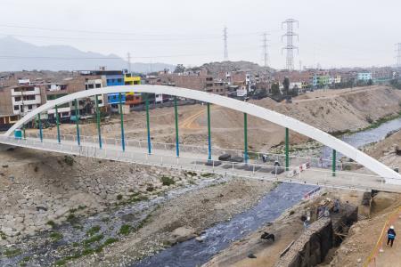 Obras del puente Malecón Checa serán concluidos en las próximas semanas