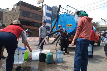 Sunass inició supervisión a Sedapal por desabastecimiento de agua potable en SJL
