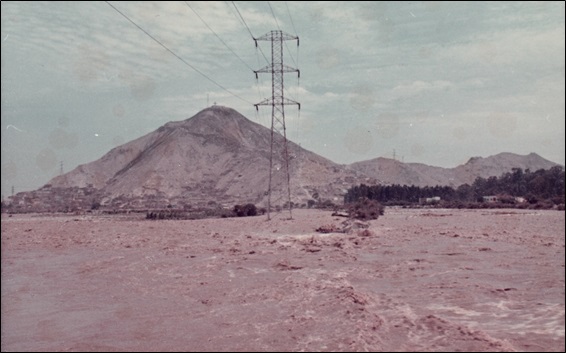 Crecida del río Rímac, marzo 1967