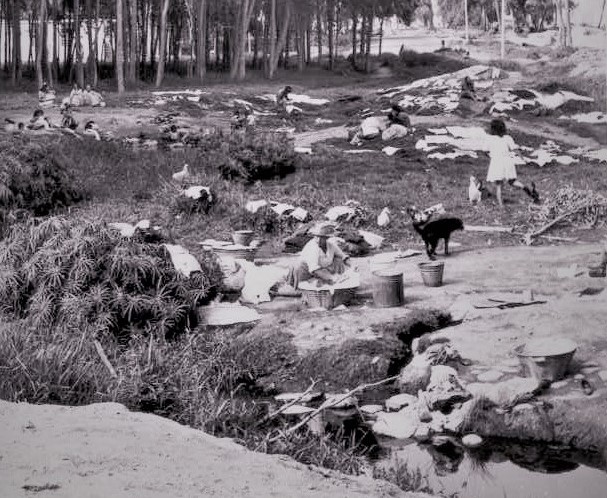 Hace 50 años el agua circulaba libre, discurría por canales y puquiales como los de Caja de agua