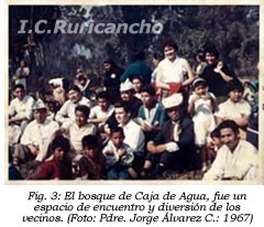 El bosque de Caja de Agua, fue un espacio de encuentro y diversión de los vecinos