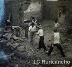Terremoto 1940. Iglesia de Lurigancho