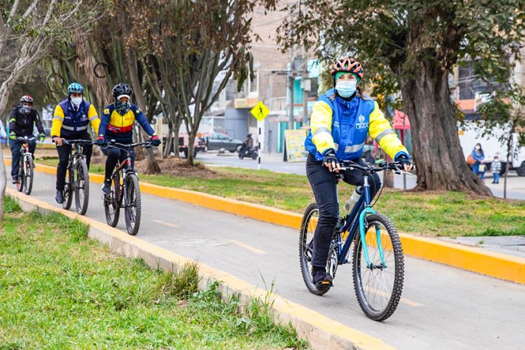 Nueva ciclovía se ubica en la avenida Jorge Basadre (Fuente: El Peruano)