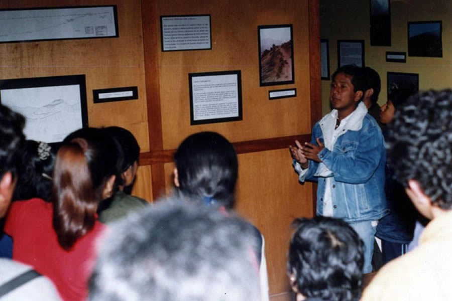 Uno de las primeros exposiciones museales