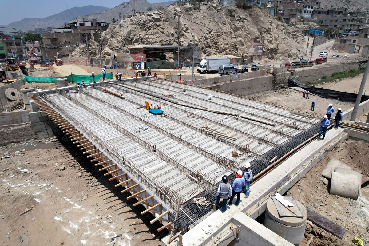 Puente Huaycoloro estará listo en diciembre