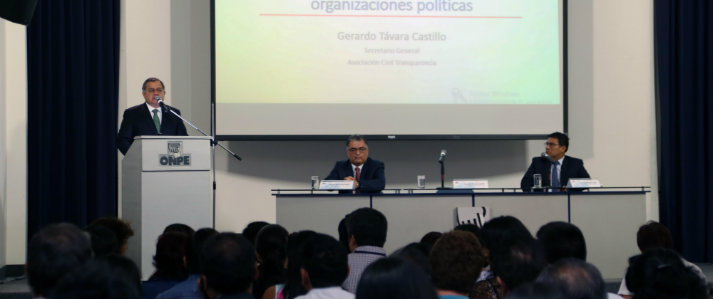 Exhortan a organizaciones políticas realizar elecciones internas con asistencia de los organismos electorales