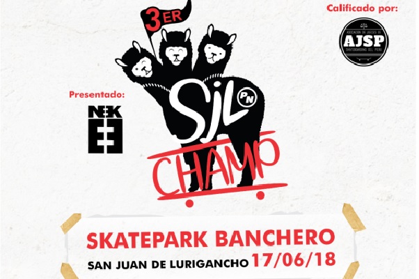 3er Campeonato de Skateboarding «SJL CHAMP»