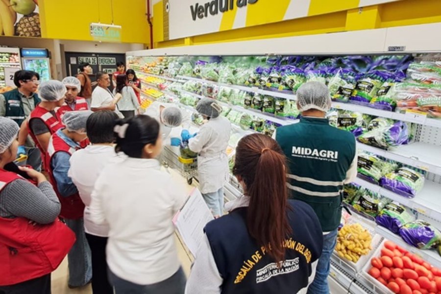 Fiscalía y Senasa inspeccionan supermercados de SJL buscando agroquímicos tóxicos