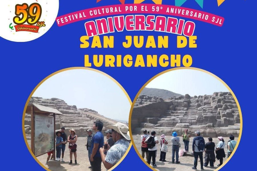 Celebra el 59° Aniversario de SJL con un festival cultural en la Huaca Mangomarca