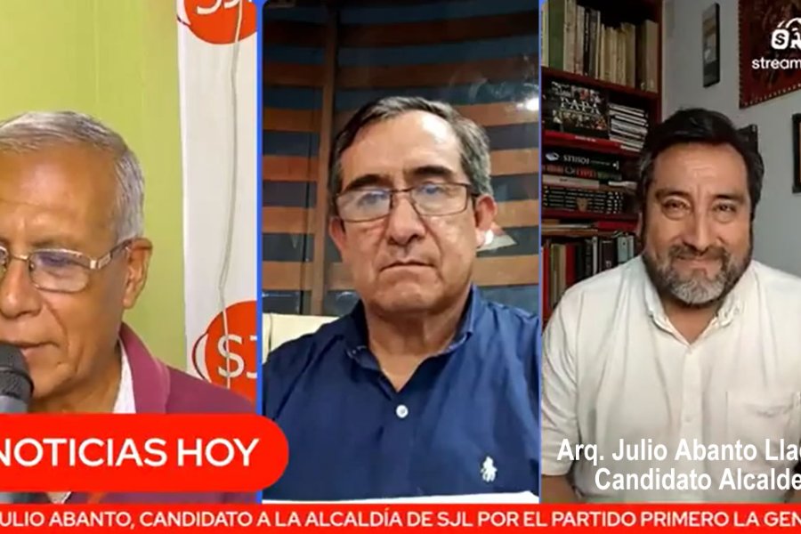 Arqueólogo Julio Abanto lanza oficialmente su candidatura a la alcaldía de San Juan de Lurigancho