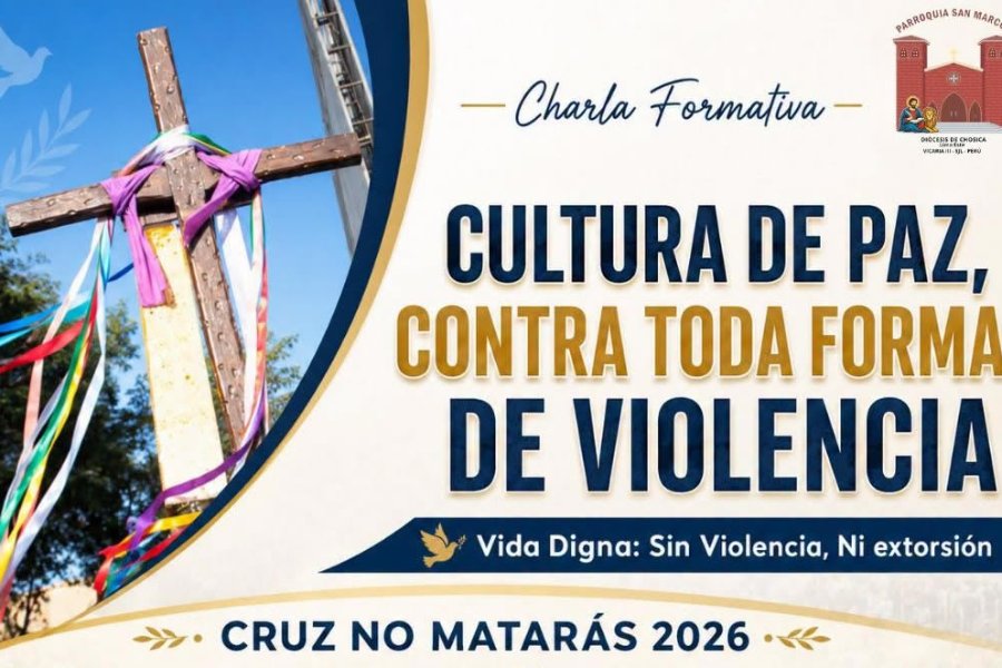 Charla Formativa: Cultura de Paz, Contra Toda Forma de Violencia