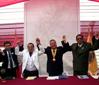 Firman convenio para  la construcción del hospital para San Juan de Lurigancho