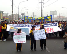 Continúan las marchas para exigir la libertad de Pamela