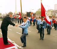 Colegio Nuestra Señora de Guadalupe ganó desfile escolar Lima-Cercado
