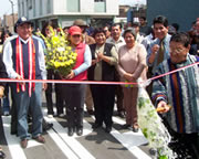 10 mil vecinos de la Urbanización Zarate felices por la inauguración de sus pistas
