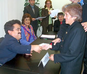 Egresa primera  Promoción  de Discapacitados