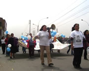 Familiares de Desaparecidos recorren calles de SJL