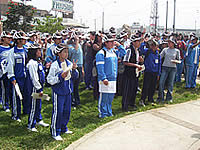Escolares recorren el distrito por Campaña Valorito Familiar