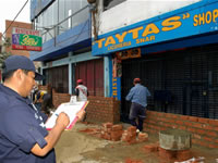 Clausuran cantinas informales en Zarate