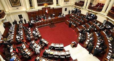 Oficializan reducción de vicepresidencias de la mesa directiva del Congreso