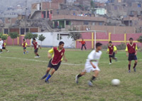 San Agustín logró su pase a las semifinales de los juegos interescolares de la UGEL 05