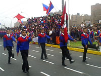 Cinco mil escolares participaron en Desfile Escolar Distrital