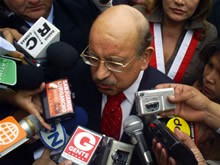 Paniagua calificó de positivo el mensaje del Mandatario