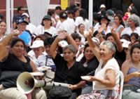 Madres de programas sociales apoyan la pena de muerte