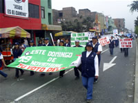 Pasacalle Electoral en SJL