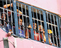 Balacera en Penal Castro Castro