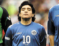 Maradona se vuelve loco