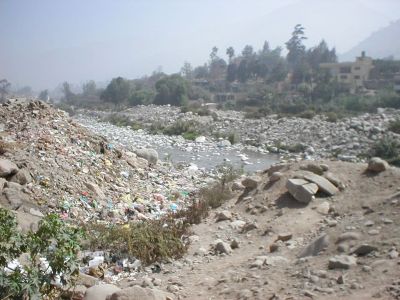 Detectan 23 zonas de alto riesgo en el Río Rímac