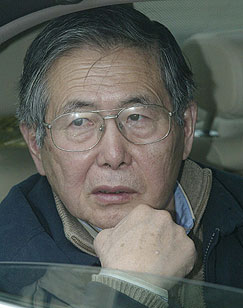 Fujimori es acusado de secuestro por periodista