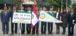 Colegio Santa Elizabeth ganó concurso de desfile de la FAP