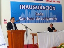 Academias ADUNI y Cesar Vallejo inauguran moderna infraestructura
