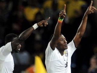 Ghana vence a Serbia y propició la primera victoria africana