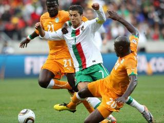Cristiano Ronaldo no pudo con los 