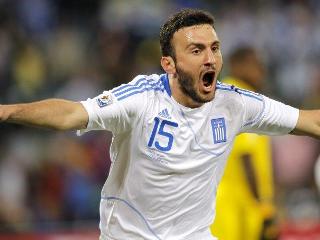 Grecia ganó y anotó por primera vez en un Mundial.