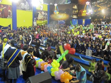 Más de mil estudiantes participaron de la gran fiesta por la Salud Bucal con Buen Trato