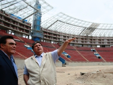 Estadio Nacional estará listo en abril