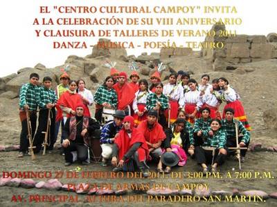 Centro Cultural Campoy celebrará VIII aniversario