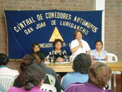 Central de Comedores Autónomos de SJL  presentó Segundo Reporte de Vigilancia Ciudadana