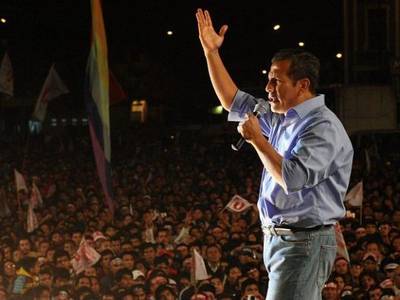 Ollanta Humala fue elegido Presidente del Peru