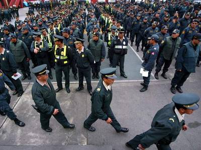 Revelan que solo hay un policía por cada 782 limeños